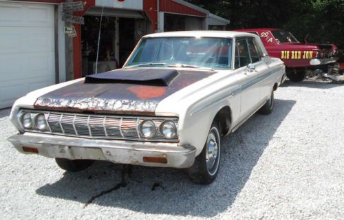 1964 plymouth fury parts car. no title. lots of great parts! nice fenders, trim