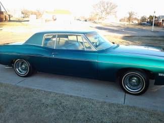 1968 chevy impala custom, green candy paint, front end recently redone!