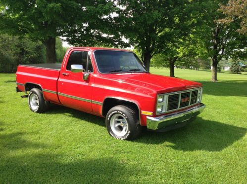 Buy new 1985 GMC High Sierra Shortbox Mint Condition 1969 327 Complete
