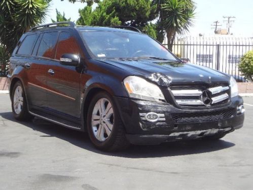 2007 mercedes-benz gl450 4matic damaged repairable runs! cooling good! must see!