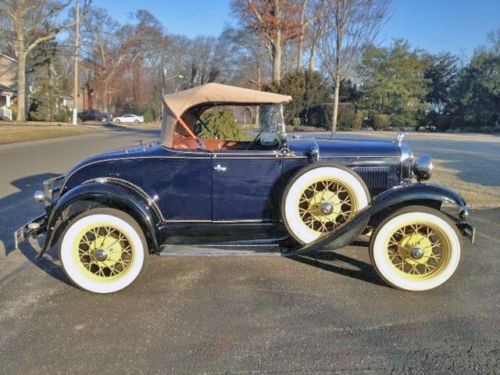 1930 ford model a deluxe roadster fully restored