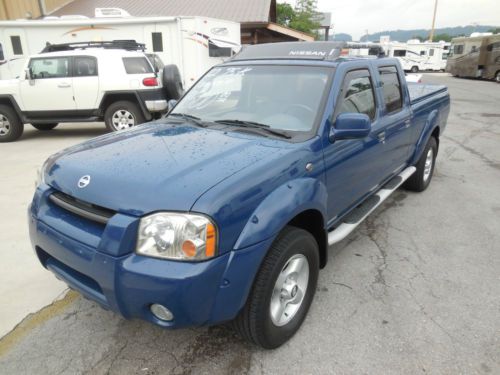 2002 nissan frontier se crew cab , 3.3 v-6 , only 78,000 miles, like new, video