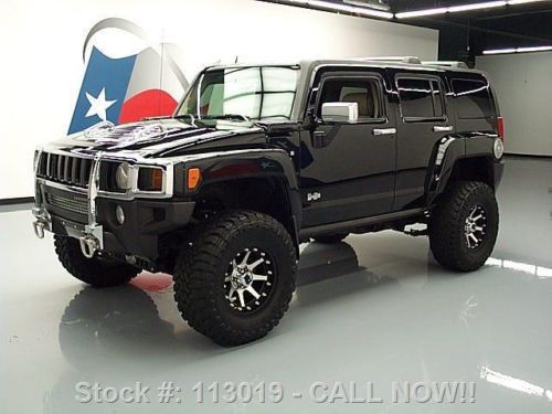 2007 hummer h3x 4x4 lifted auto htd leather sunroof 39k texas direct auto