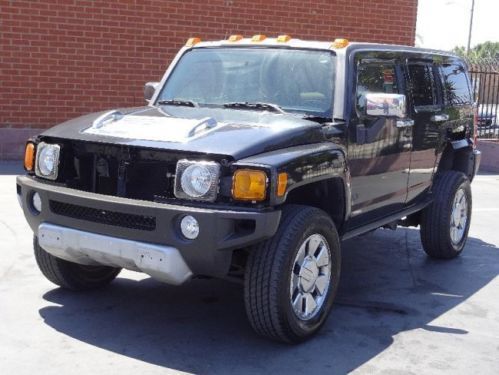 2008 hummer h3 damaged salvage repairable fixer rebuildable must see! runs!!