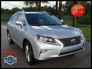 2014 lexus rx 350 premium package leather sunroof rear camera 700 miles $ave