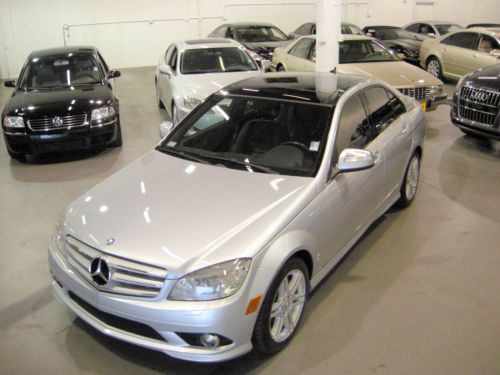 2008 c350 sport panoramic roof carfax certified spotless one florida owner