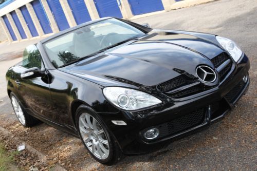 Black, slk-350 had top convertible. well maintained, ready to go! navigation