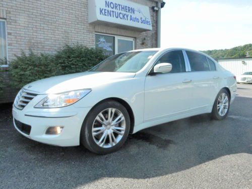 2010 hyundai genesis 3.8 sedan 4-door 3.8l rebuilt salvage water low miles !!!