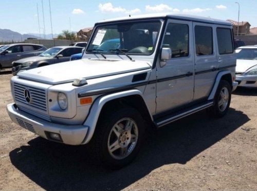 2004 mercedes-benz g-class g500 damaged repairable salvage priced to sell! l@@k!