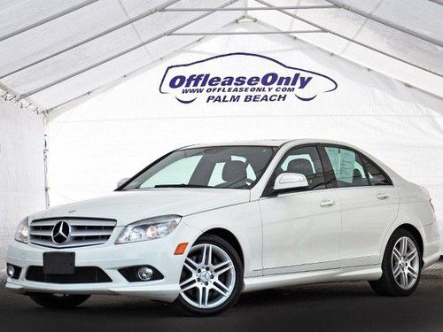 Moonroof amg sport pkg satellite radio spoiler cruise control off lease only
