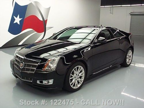 2011 cadillac cts 3.6l performance coupe 6-speed 17k mi texas direct auto