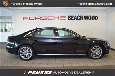 Pristine 2011 a8l - sport, loaded - audi cpo available! low apr's - call today!!