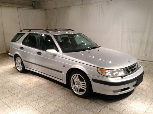 2000 saab 9-5 wagon leather moonroof alloys 2.3l 4cyl. fwd 5-speed manual