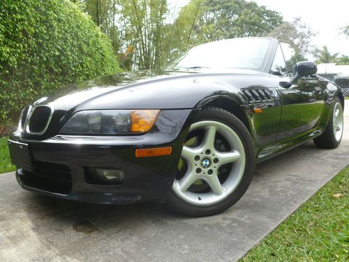 Bmw z3 roadster 5 speed 6 cyl great cond palm beach car no reserve