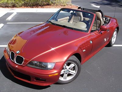 Ultra low mile z3 roadster convertible power everything loaded leather mint car