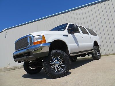 2000 excursion (limited) 7.3 diesel ! 4x4 lifted new-tires/wheels entertainment