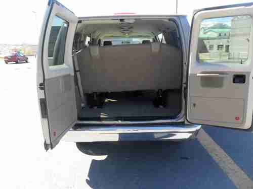 Find Used 2012 Ford E350 12 Passenger Van Tan Running Boards