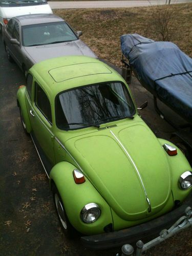 1975 volkswagen super beetle base sedan 2-door 1.6l