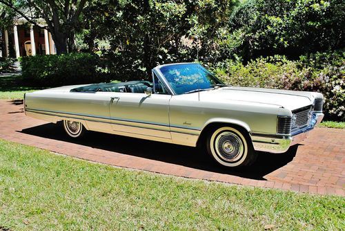 Maybe the best original 68 chrysler imperial convertible to be found 74ks loaded