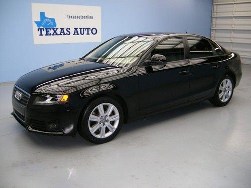 We finance!!!  2009 audi a4 2.0t turbocharged auto roof power seats cd 1 owner!!