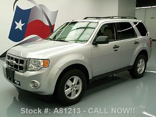 2011 ford escape xlt sunroof htd leather roof rack 45k texas direct auto