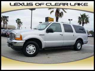 2000 ford excursion 137" wb xlt traction control power windows cassette player