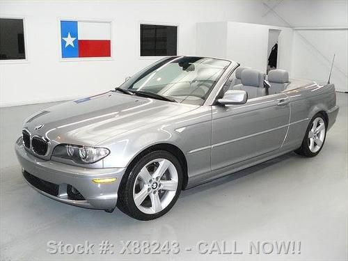 2006 bmw 325ci convertible sport htd leather xenons 44k texas direct auto