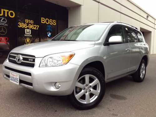 2007 toyota rav4 limited 4wd v6 leather sunroof htd seats