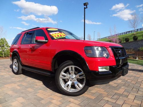 2009 ford explorer xlt sport 4.6l v8 microsoft sync sunroof awd 4x4 20" wheels