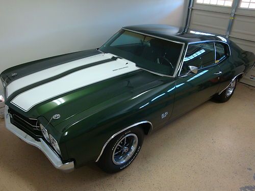 1970 chevelle ss 396 documented nom