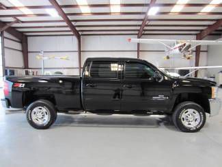 Hd crew cab duramax diesel new tires leather htd navigation black extras clean