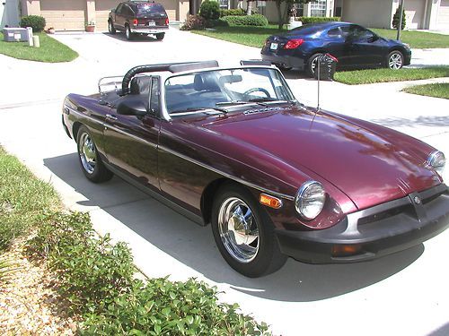 1975 mgb 2 tops this is the mg you will to be driving