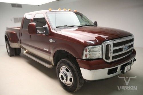 2007 drw king ranch crew 4x4 leather heated sunroof we finance 61k miles
