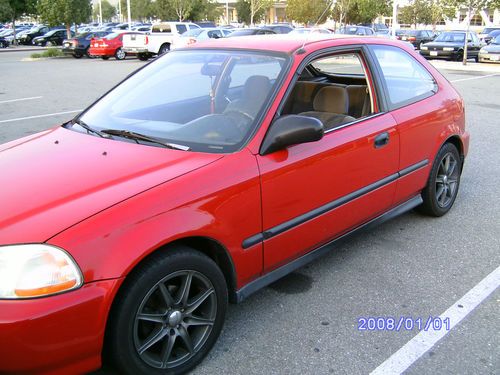 1998 honda civic cx hatchback 3-door 1.6l