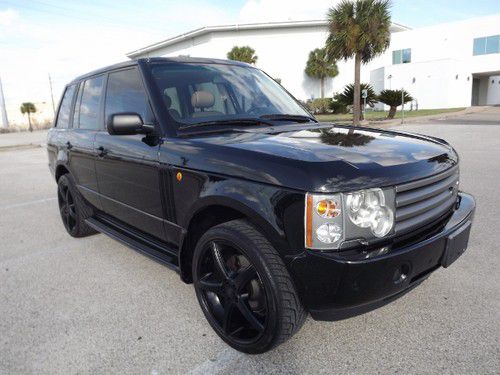 2003 land rover range rover accident free mint