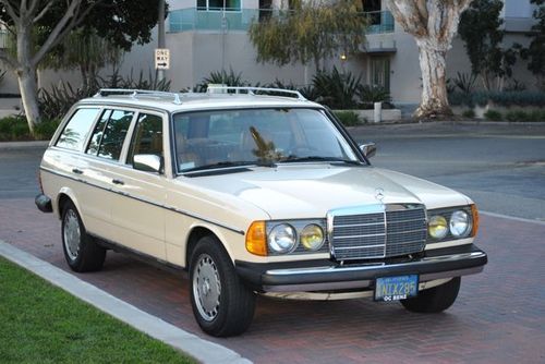 1985 mercedes 300td turbo diesel wagon only 157 k miles great condition ca car