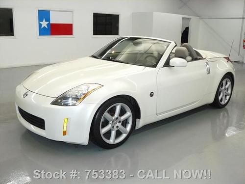 2005 nissan 350z touring roadster 5-speed nav only 61k texas direct auto