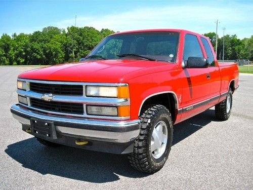 1996 chevy 4x4 v6 extended cab cheyenne new tires 4wd 96