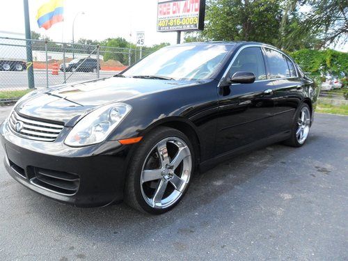 2004 infiniti g35 x super clean,sunrf,leather, awd fully loaded!! one owner!!