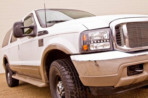 2001 ford excursion limited  7.3 diesel 4x4 2012 custom upgraded 2012 dvd lifted