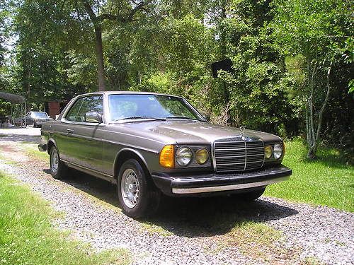1984 mercedes benz 300cd turbo diesel coupe