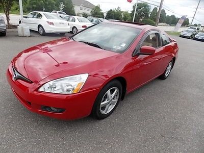 2005 honda accord ex-l, no reserve, one owner, roof,leather,power seat abs