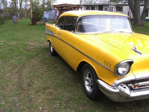 Used Cars Grand Rapids >> Find used 1957 chevy belair hard top rust free yellow w ... Used Cars Grand Rapids >> Find used 1957 chevy belair hard top rust free yellow w ...
