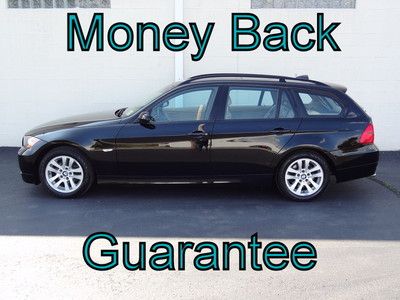 Bmw 325xi wagon awd 6 speed leather panorama sunroof loaded no reserve