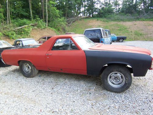 1971,1972 el camino project plus extra body and frame