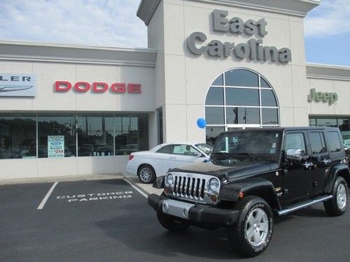 2010 jeep wranger 4door 4wd 4x4 sahara hard top automatic black