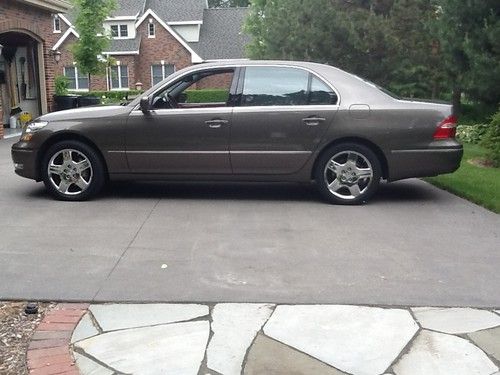 2005 lexus ls430 base sedan 4-door 4.3l briarwood pearl $17,000 in extra options