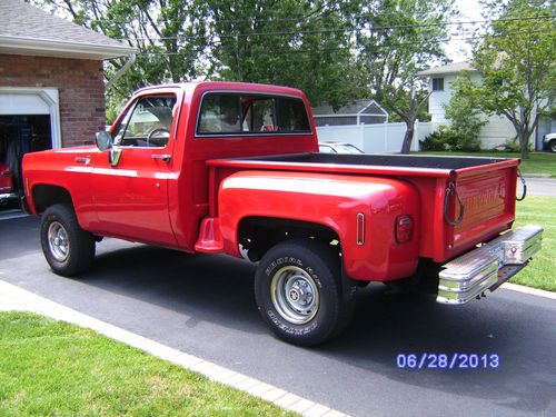 Find Used 1979 Chevy Stepside 4x4 Truck In Islip New York