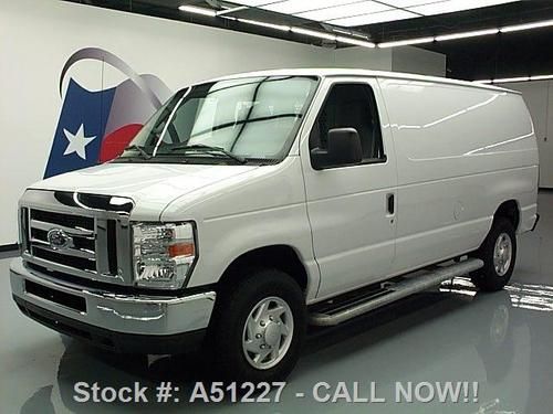 2012 ford e-250 cargo van v8 partition pwr group 15k mi texas direct auto