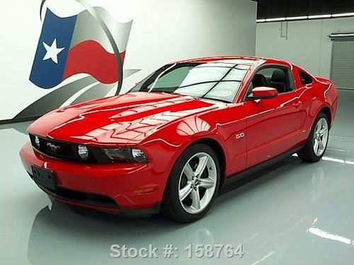 2011 ford mustang gt premium 5.0 leather shaker 14k mi texas direct auto